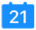 Image of the Calendar icon in Mail.
